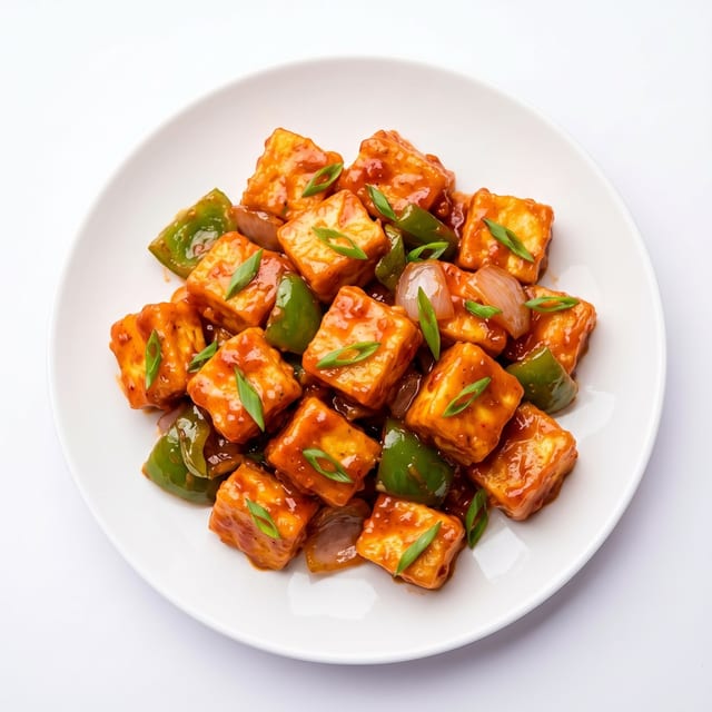 Chili Paneer.