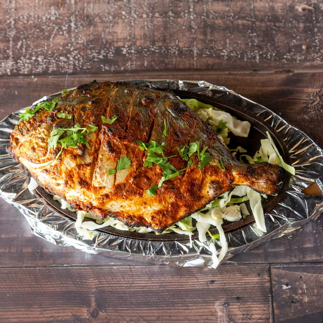 Tandoori Pomfret.