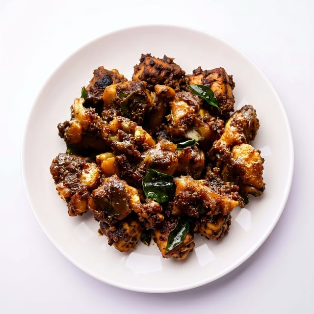 Chicken pepper fry.