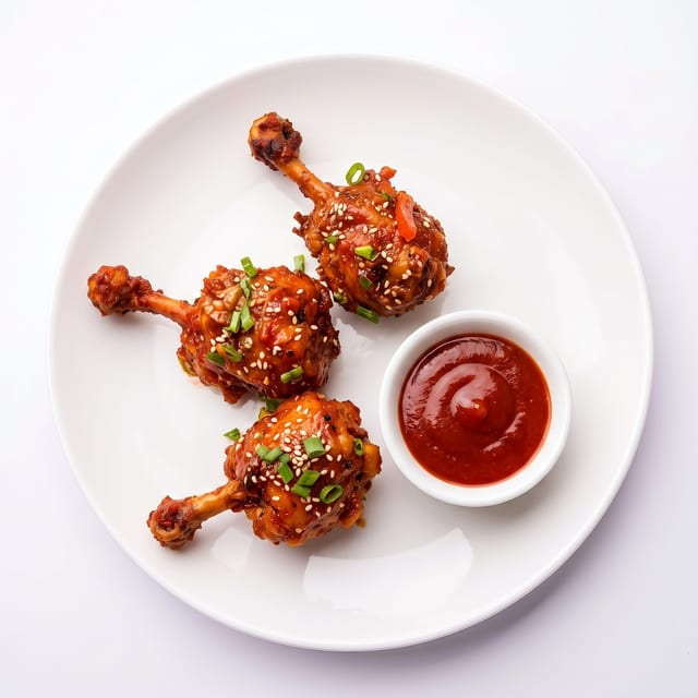 Masala chicken Lollypop.