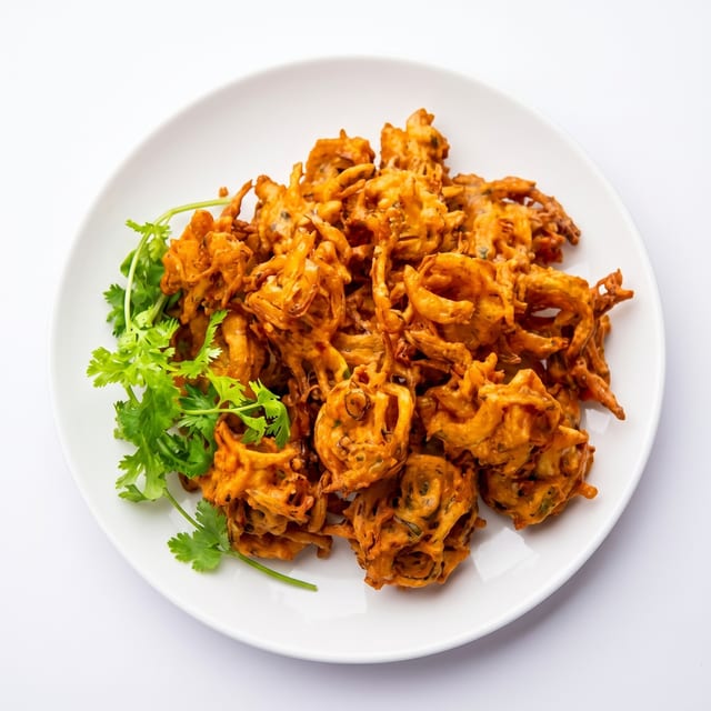 Onion Pakoda.