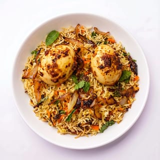 Egg Roast Biryani - Regular